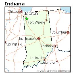 Best Places to Live in Hebron, Indiana