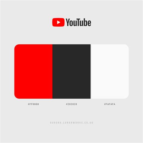 Youtube Logo Red Color Code