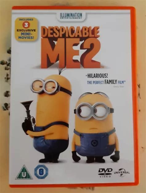 DESPICABLE ME 2 DVD £2.00 - PicClick UK