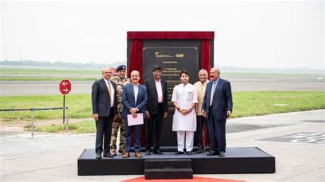 Shri Jyotiraditya M Scindia Inaugurates Th Runway And Elevated