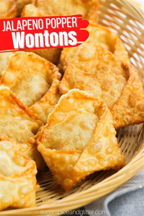 How To Make Jalapeno Popper Wontons The Perfect Appetizer For Game