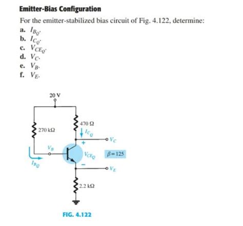 Answered Emitter Bias Configuration For The Bartleby