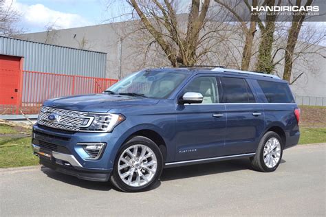 HANDIRI CARS 2018 Ford Expedition MAX Platinum 4x4 FT Blue