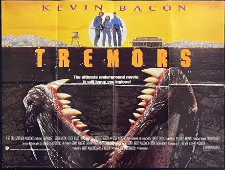 Tremors Poster, UK Quad, 1990