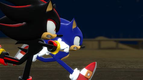 Sonic vs. Shadow. Speed Battle. by CAcartoonfan on DeviantArt