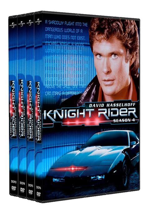 Knight Rider El Auto Increible 1 4 Serie Completa Latino Dvd Meses