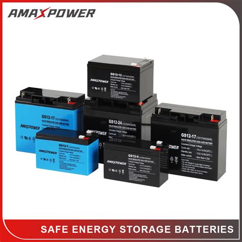 Rechargeable Solar Storage AGM Battery 6V 12V 4ah 4 5ah 5ah 6ah 7ah 7