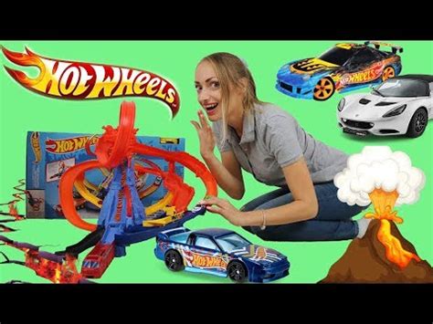 Жаркие Гонки Хот Вилс Вулкан Hot Wheels Новые машинки хот вилс - YouTube
