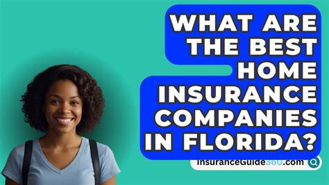 What Are The Best Home Insurance Companies In Florida Youtube