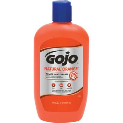 GOJO Natural Orange 14 Oz Pumice Hand Cleaner 0957 12 1 King Soopers