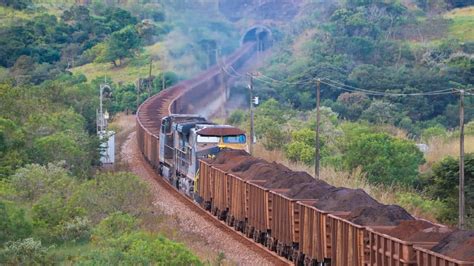 O Maior E Mais Pesado Trem Da Mrs Log Stica Sa Vag Es E