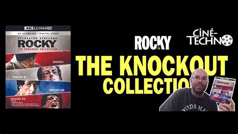 Pr Sentation Unboxing Du Coffret Rocky I Iv K Knock Out Collection