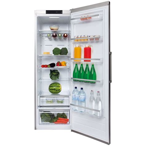 Cda Freestanding Stainless Steel Full Height Larder Fridge With