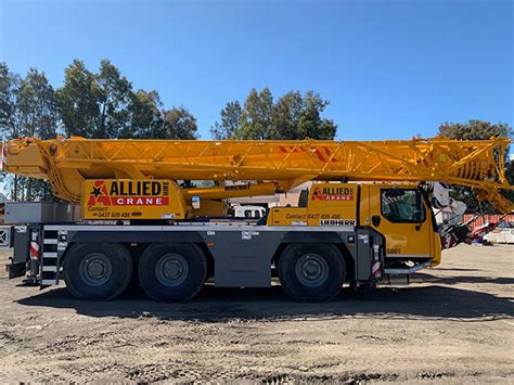 Liebherr T Ltm Allied Crane Hire Newcastle