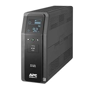 Apc Br Ms Sine Wave Ups Battery Backup Surge Protector Va