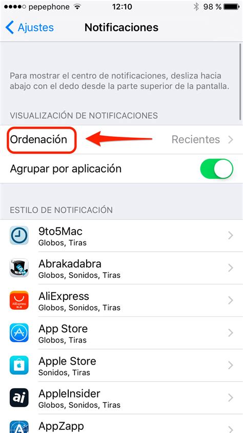 C Mo Ordenar Tus Notificaciones Ios Todas Las Opciones Iphonea