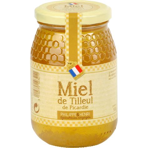 Miel de Tilleul de Picardie MIEL BESACIER le pot de 500g à Prix Carrefour