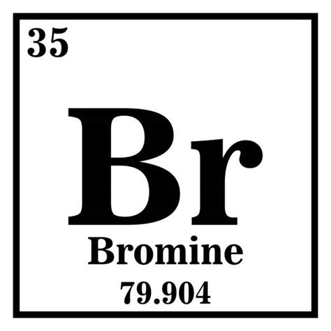 Bromine On The Periodic Table Illustrations Royalty Free Vector Graphics And Clip Art Istock