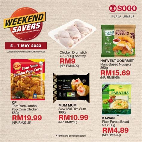 May Sogo Supermarket Weekend Savers Promotion