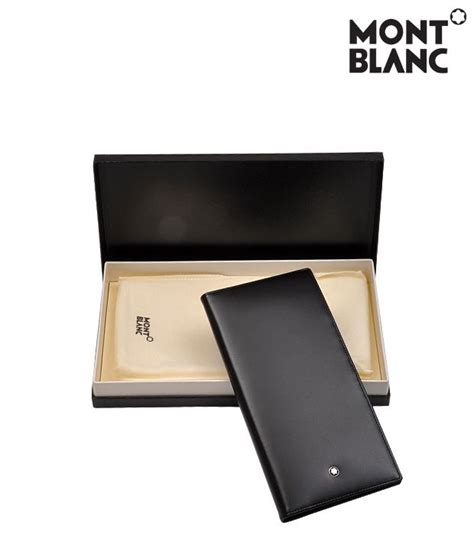 Buy Mont Blanc Classy Black Wallet at Best Prices in India - Snapdeal