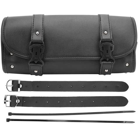 Sacoche Cavaliere Et En Cuir Pour Moto Sac Fourche Rangement Outils