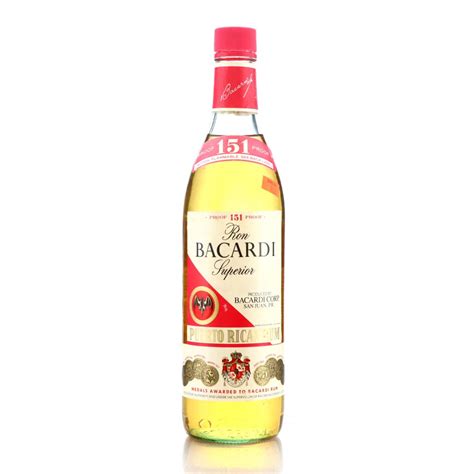 Bacardi 151 Proof 1980s | Rum Auctioneer