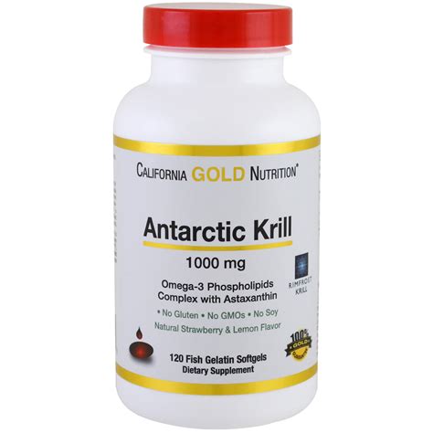 California Gold Nutrition Antarctic Krill Oil With Astaxanthin