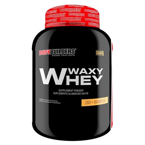 Whey Protein Waxy Whey Pote Kg Suplemento Em P Para Ganho De