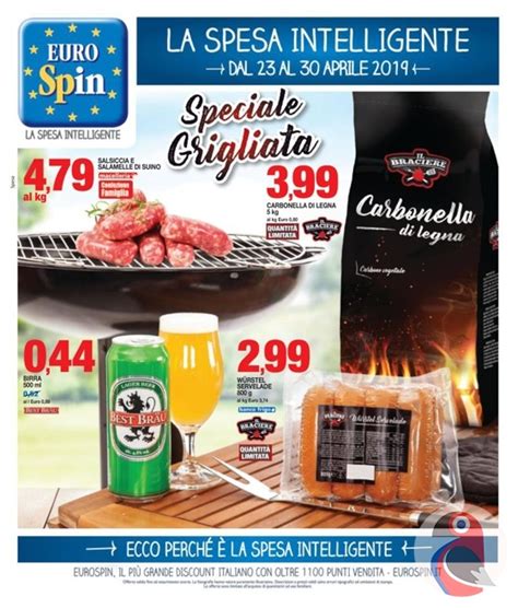 Volantino Eurospin Speciale Grigliata Fino Al 30 Dal 23 Aprile 2019