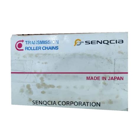 Senqcia Transmission Roller Chain Roller Dia 0 1inch Inside Width