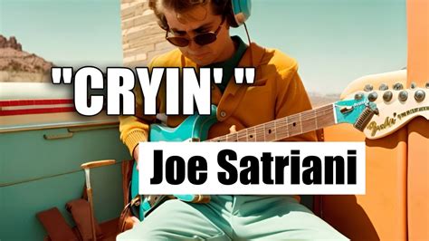 Joe Satriani CRYIN Jack Thammarat Style Guitar Cover YouTube