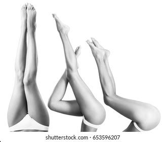 Digital Collage Naked Female Legs Stock Photo Shutterstock