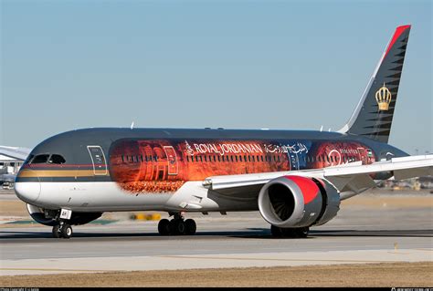 Jy Bah Royal Jordanian Boeing Dreamliner Photo By Li Junjie Id