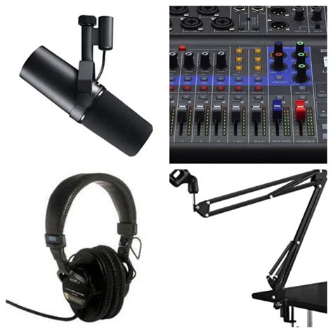 Ideal Setup for Professional Podcast Equipment | sleon productions