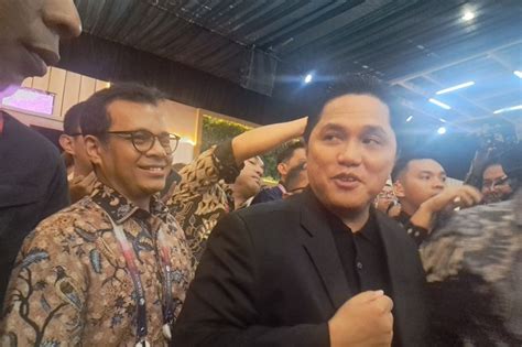 Ditanya Soal Jadi Cawapres Erick Thohir Pilih Fokus Kerja Antara News