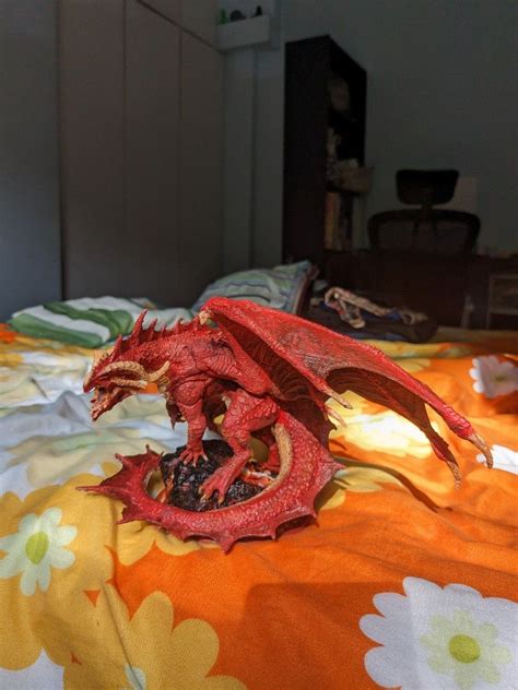 Ancient Red Dragon Miniature, Hobbies & Toys, Toys & Games on Carousell