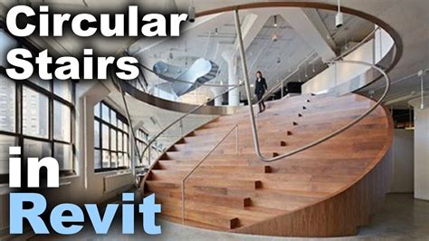 Circular Stair Auditorium In Revit Tutorial Youtube