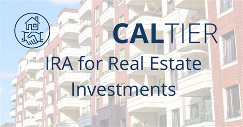 Using A Self Directed Ira For Real Estate Investments Caltier