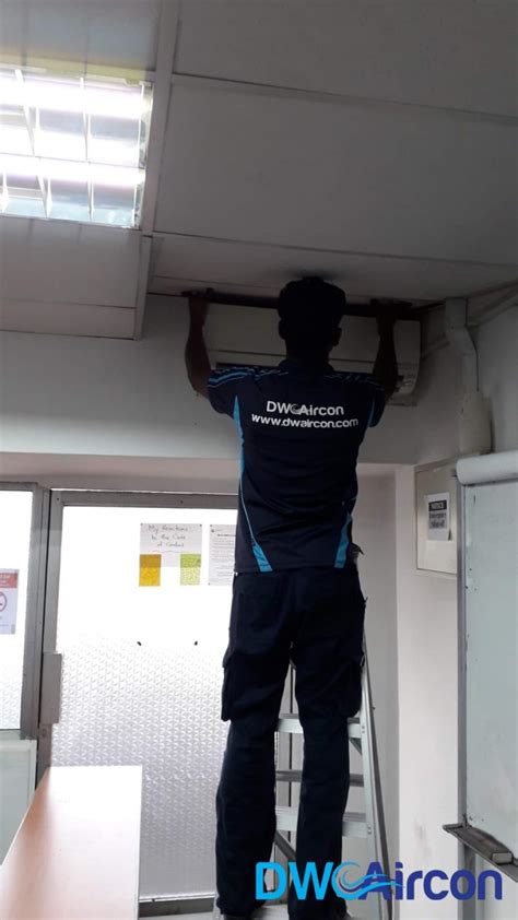 Aircon Servicing In Singapore Commercial Building Bukit Merah Dw