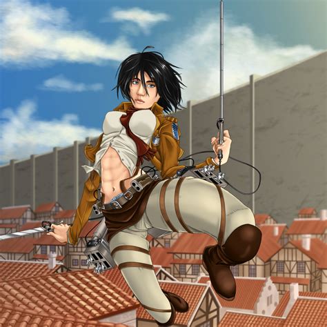 Mikasa Ackerman By Ichi1985 On Deviantart