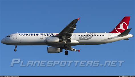 TC JMH Turkish Airlines Airbus A321 231 Photo By Furkan Borakazi ID