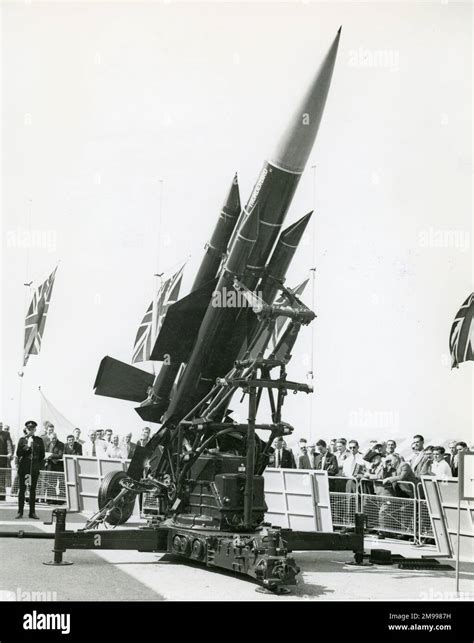 An English Electric Thunderbird Surface To Air Guided Missile At The