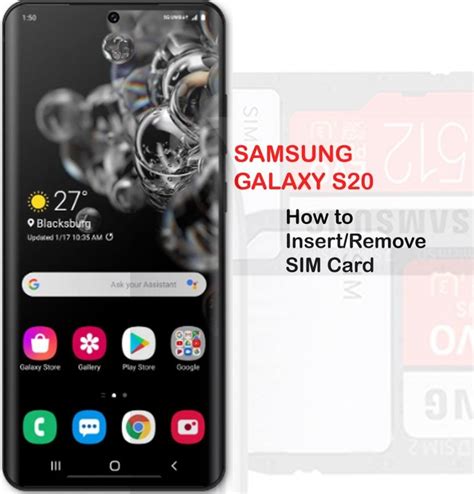 How To Insert And Remove SIM Card On Galaxy S20 TheCellGuide