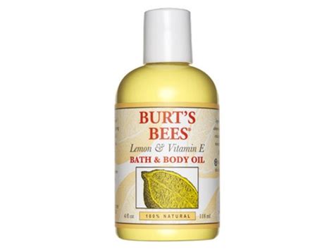 Bath And Body Burts Bees Lemon And Vitamin E Body Oil Lovelyskin