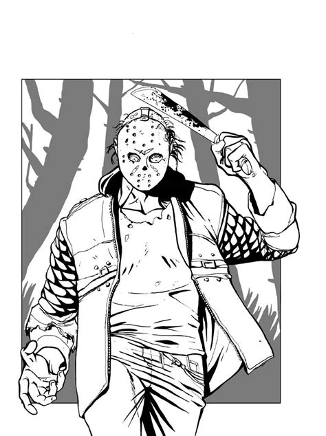 Jason Voorhees Friday The 13th By Gianlucatestaverde On Deviantart