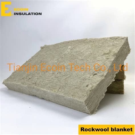 Fireproof Rockwool Blanket Roll Rock Wool Construction Insulation