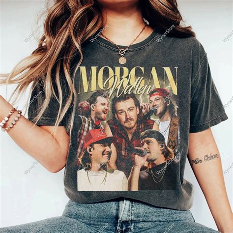 Morgan Wallen Graphic Tee Retro Morgan Wallen The Eras Tour Etsy