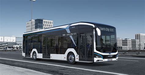 MAN Lions City E Kommt 2020 E Bus Feiert Auf Der IAA Premiere