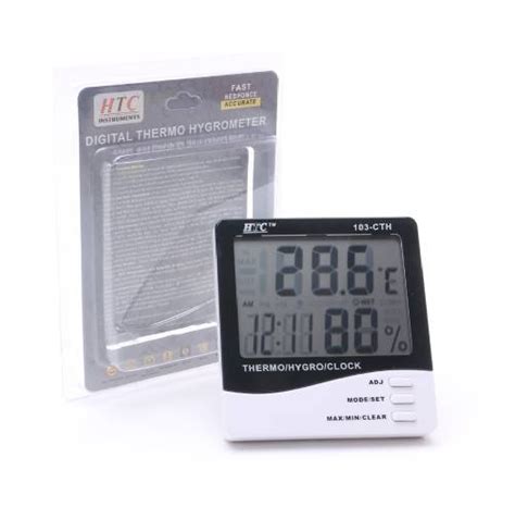 Htc Digital Indoor Hygrometer Thermometer Cth At Rs Rohini