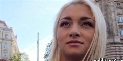 Czech Babe Flashes Her Boobs And Screwed For Some Money Tnaflix